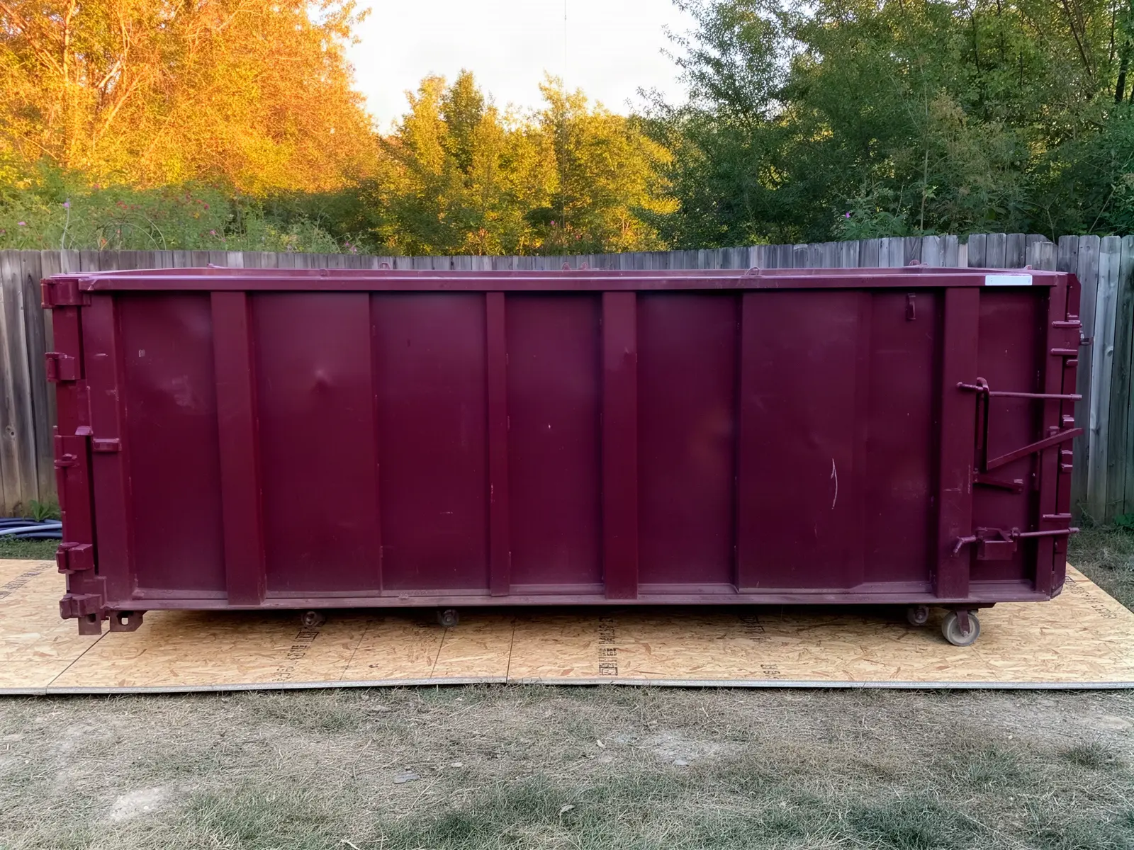Roll-off dumpster from Irving & Devine Dumpster Rental Co. in Greenfield, WI